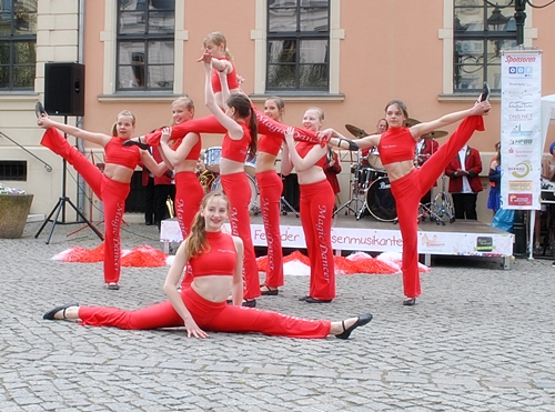 Fest der Straßenmusikanten Bernau 2015 Magic Dancer Tanzstudio Show